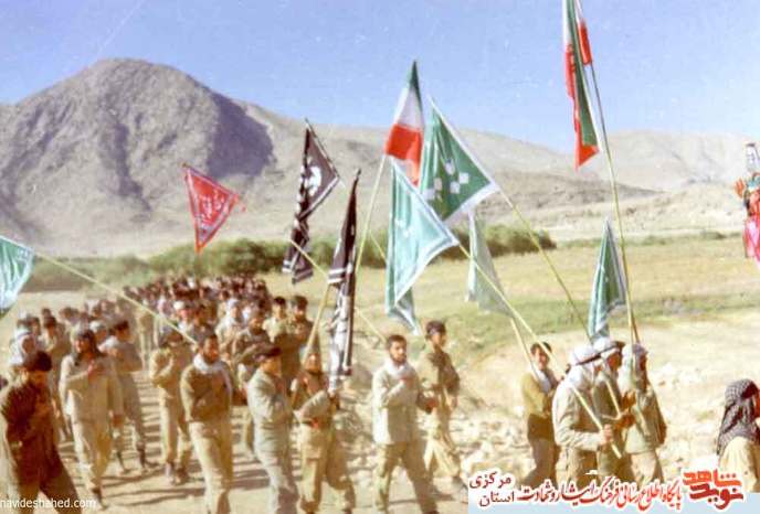 عزاداری محرم - گردان علی ابن ابیطالب - سرپل ذهاب