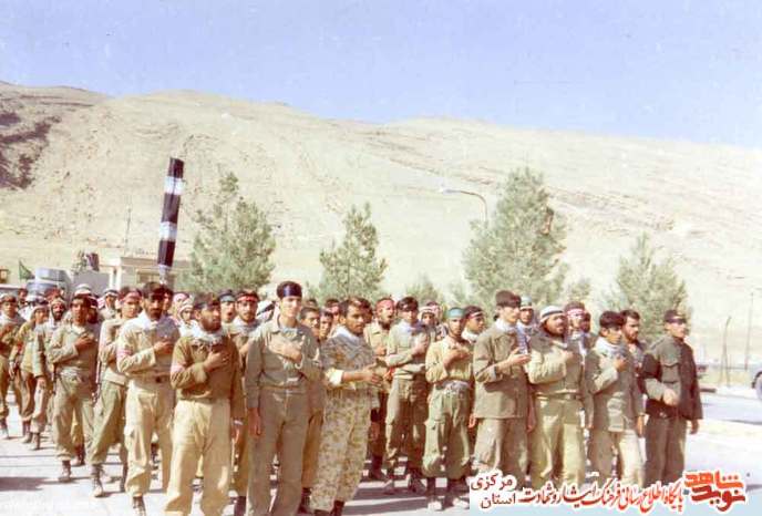 عزاداری محرم - گردان علی ابن ابیطالب - سرپل ذهاب