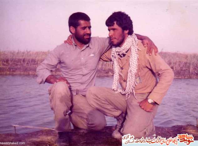 از چپ: محمد رمضانی - جیریایی