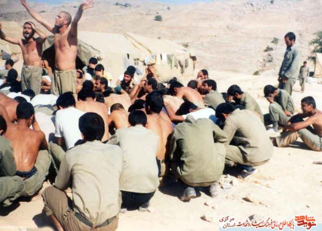 عزاداری روز 28 صفر 1365 پادگان آموزشی سد دز