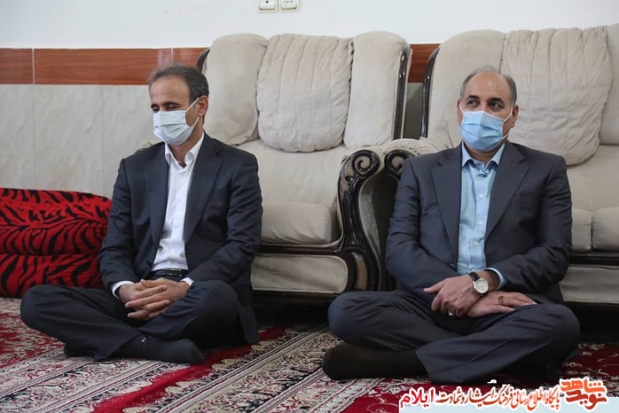 گرامیداشت یاد و خاطره اولین شهید مدافع حرم استان ایلام در آستانه شهادت فرمانده جبهه مقاومت