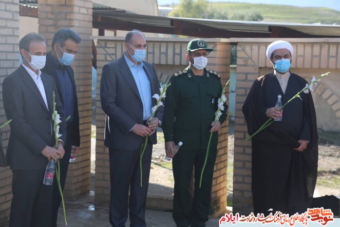 گرامیداشت یاد و خاطره اولین شهید مدافع حرم استان ایلام در آستانه شهادت فرمانده جبهه مقاومت