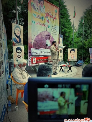مراسم گرامیداشت سی شهید گرانقدر و ایثارگران سرافراز عملیات الیبیتالمقدس شهرستان شاهرود- سوم خرداد ۱۴۰۰ گلزار شهدای شهرستان شاهرود