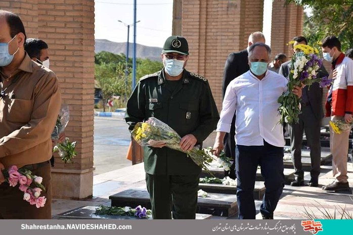 گلزار شهدای ده امام شهرستان پاکدشت