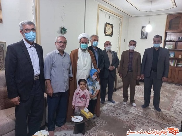 دیدار مدیرکل بنیاد شهید استان سمنان با جانباز گرانقدر حاج علیرضا نوبری - دوشنبه نوزدهم مهرماه شهرستان دامغان
