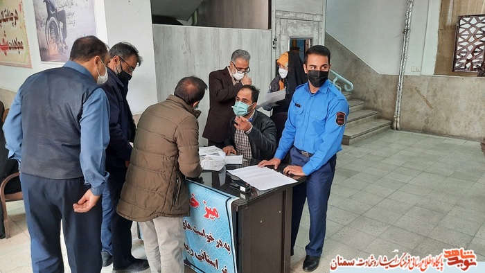 میز خدمت فرهنگی در جهت حل مشکلات ایثارگران استان سمنان - چهارشنبه نوزدهم آبان ۱۴۰۰ اداره کل بنیاد شهید استان سمنان