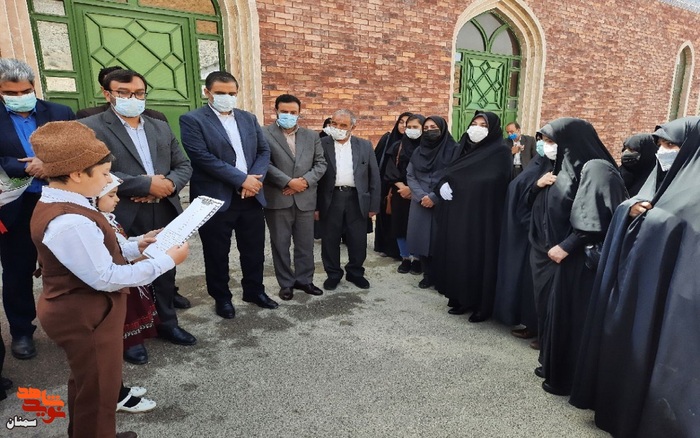 مراسم استقبال از دکتر نرجس سلیمانی - دوم خرداد ماه ۱۴۰۱ گلزار مرکزی شهدای شهرستان مهدیشهر