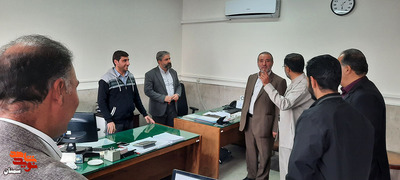 دیدار استاندار سمنان با کارکنان بنیاد شهید و امور ایثارگران استان سمنان- بیست و دوم اسفندماه ۱۴۰۱ ادارهکل بنیاد شهید استان سمنان