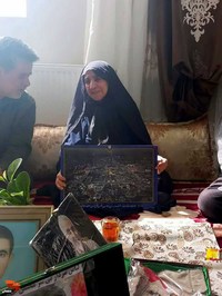 دیدار مسئول گروه فرهنگی یاد یاران با خانواده معظم شهید عیسی عجم- بیست و یکم اسفندماه ۱۴۰۱ شهرستان شاهرود