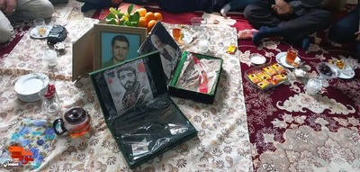 دیدار مسئول گروه فرهنگی یاد یاران با خانواده معظم شهید عیسی عجم- بیست و یکم اسفندماه ۱۴۰۱ شهرستان شاهرود