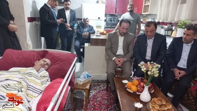 دیدار با پدر معظم شهیدان «برار قلی رایجی» و «علی رایجی» 