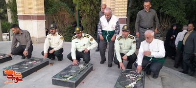 تجدید میثاق خادمیاران رضوی با آرمان‌های شهدا- سیزدهم اردیبهشت ۱۴۰۴ گلزار شهدای شهرستان شاهرود