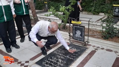 تجدید میثاق خادمیاران رضوی با آرمان‌های شهدا- سیزدهم اردیبهشت ۱۴۰۴ گلزار شهدای شهرستان شاهرود