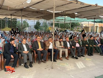 آیین نواختن زنگ سپاس معلم- سیزدهم اردیبهشت ۱۴۰۴ آموزشگاه دخترانه شاهد شهید زهرا کردی