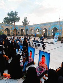 دومین سالگرد شهادت شهیدان جمال شبستانی و علی علیحسینی- یازدهم اردیبهشت ۱۴۰۴ گلزار شهدای فردوسرضای شهرستان دامغان
