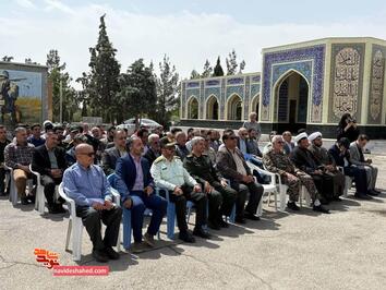 مراسم بزرگداشت سوم خرداد_ سوم خرداد ۱۴۰۴ گلزار شهدای فردوس‌زضای شهرستان دامغان