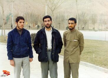 از چپ: غلامحسین اسکندری - سعید رضایی - علیرضا جودکی